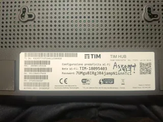 Modem Router Fibra TIM HUB DGA4132TIM FTTH