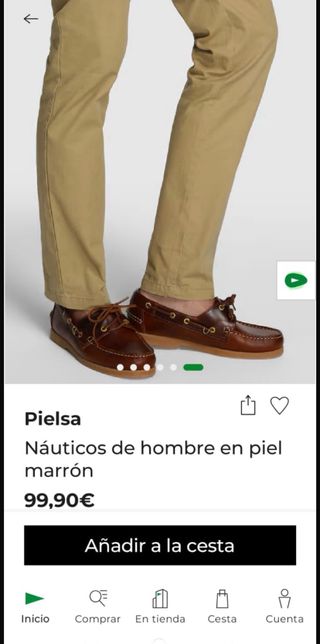 Náuticos Pielsa Piel Marrón nuevos.