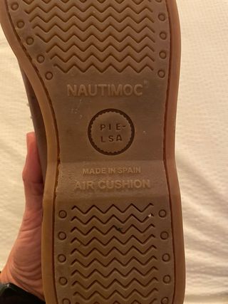 Náuticos Pielsa Piel Marrón nuevos.