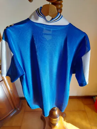 Maglietta Adidas blu e bianca