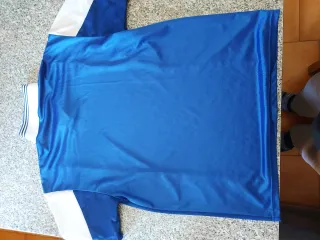 Maglietta Adidas blu e bianca