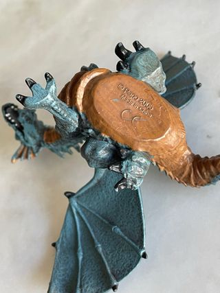 Figura Dragão  Fantasy Dragon Papo 2005 Vintage