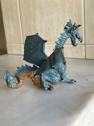 Figura Dragão  Fantasy Dragon Papo 2005 Vintage