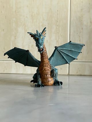 Figura Dragão  Fantasy Dragon Papo 2005 Vintage