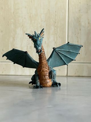 Figura Dragão  Fantasy Dragon Papo 2005 Vintage