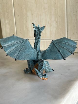Figura Dragão  Fantasy Dragon Papo 2005 Vintage