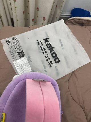 Zaino Unicorno Kakoo Viola per Bambini