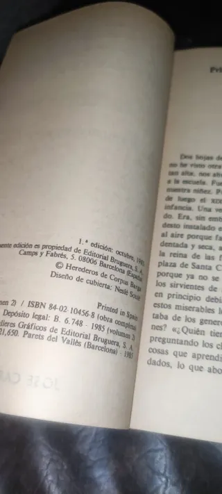 Los pasos contados 1, 2 y 4