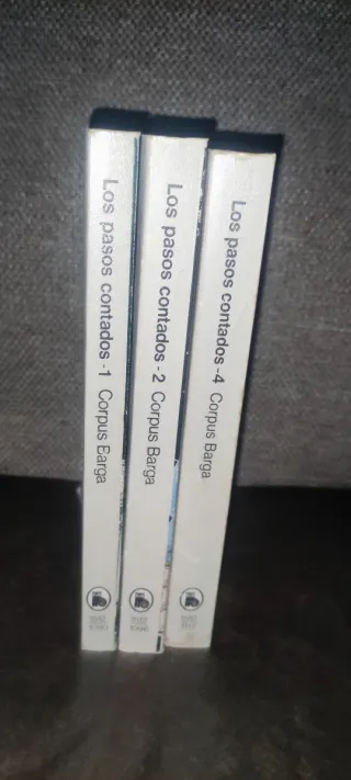 Los pasos contados 1, 2 y 4