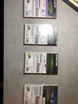 Pack 4 Videojuegos FIFA 21, 22, 23, FC 24