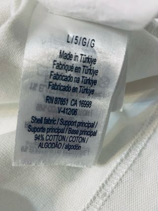 Polo Lacoste Bianco Uomo Taglia L
