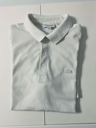 Polo Lacoste Bianco Uomo Taglia L
