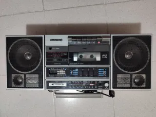 Radio Cassette Sanyo C12 Gris