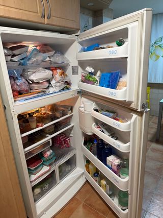 Nevera Americana LG Blanca