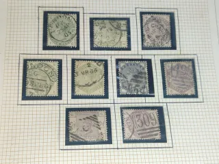 Sellos Gran Bretaña 1883