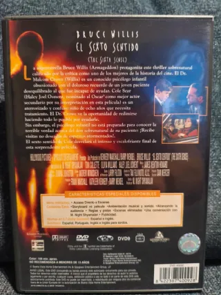 DVD El Sexto Sentido