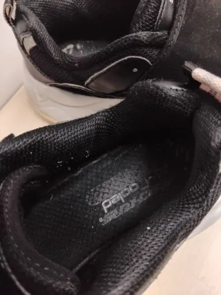 Skechers Talla 38 Negro/Blanco