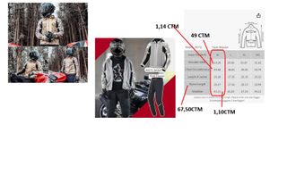 Chaqueta Moto Scoyco Camuflaje Talla M