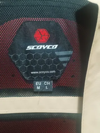 Chaqueta Moto Scoyco Camuflaje Talla M