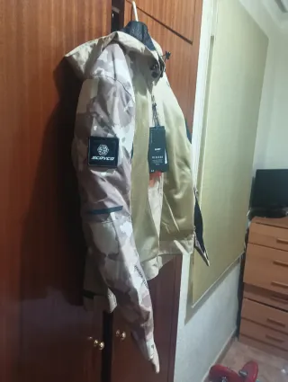 Chaqueta Moto Scoyco Camuflaje Talla M