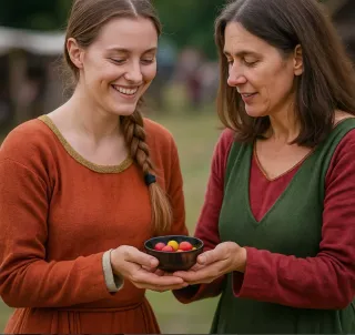 Cuenco estilo medieval