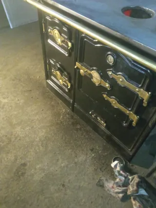 Cocina de leña antigua hergom