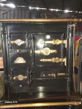 Cocina de leña antigua hergom