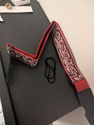 Correas Guitarra Cinghie chitarra e jack Fender 6m