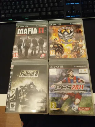 Lote 4 juegos PS3