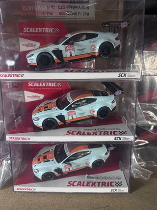 Coche Scalextric Aston Martin Vantage GT3 SCX