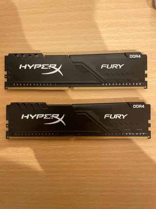 Memoria RAM HyperX Fury DDR4 16GB (2x8GB)