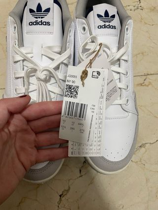 Adidas NY 90 Blancas y Grises Nuevas