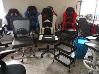 Sedia da Gaming Nera e Grigia