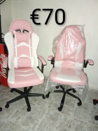 Sedia da Gaming Nera e Grigia