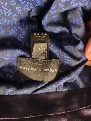 Precioso trench azul