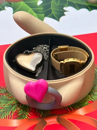 Cofanetto portagioie a forma di gatto