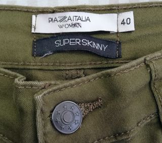 Jeans Piazza Italia super skinny taglia S