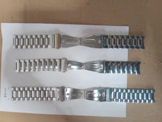 Pulseras metálicas para reloj