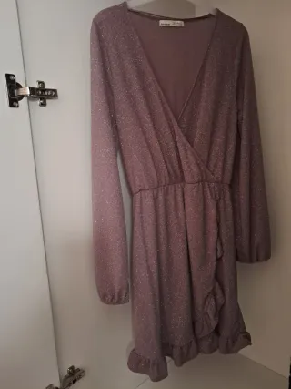 Vestido fiesta lentejuelas Pull&Bear