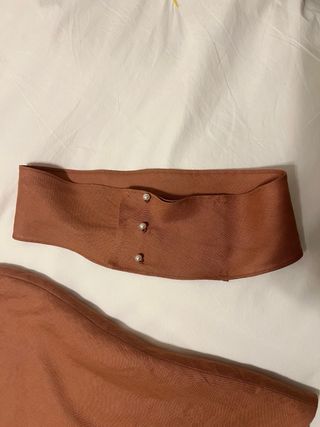 Capa niña comunión teja