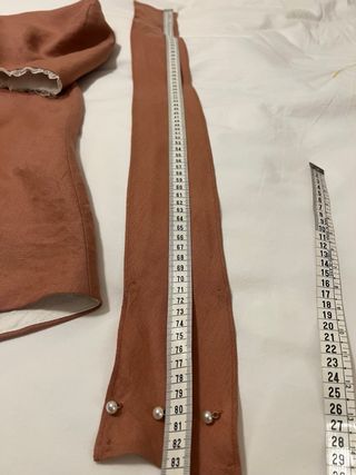 Capa niña comunión teja