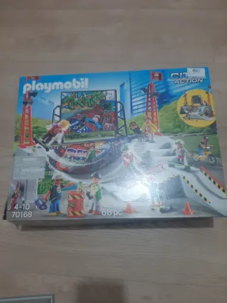 Playmobil City Action Pattinaggio 70168
