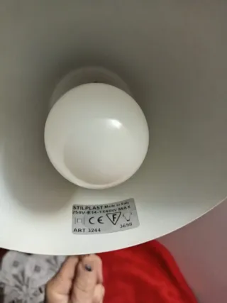 Lampada da tavolo Stilplast anni 60/70