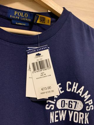 Polo Ralph Lauren Camiseta Talla M Azul