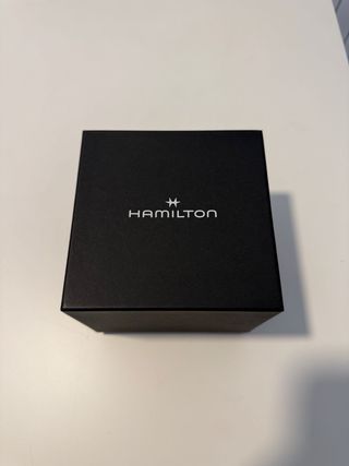 Reloj Hamilton 42mm Marrón y Plateado.
