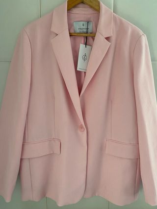 Blazer Rosa Stradivarius Talla L