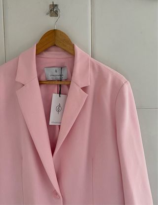 Blazer Rosa Stradivarius Talla L