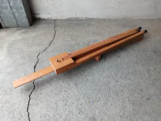 Cavalletto da pittore in legno