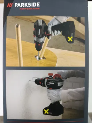 PARKSIDE 20V Atornilladora Taladradora Percusión
