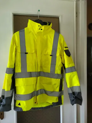 Giubbotto uomo alta visibilità giallo